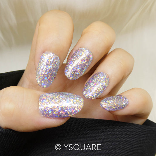 < Disco > Y.Square Faux Ongles Fait Main Réutilisables