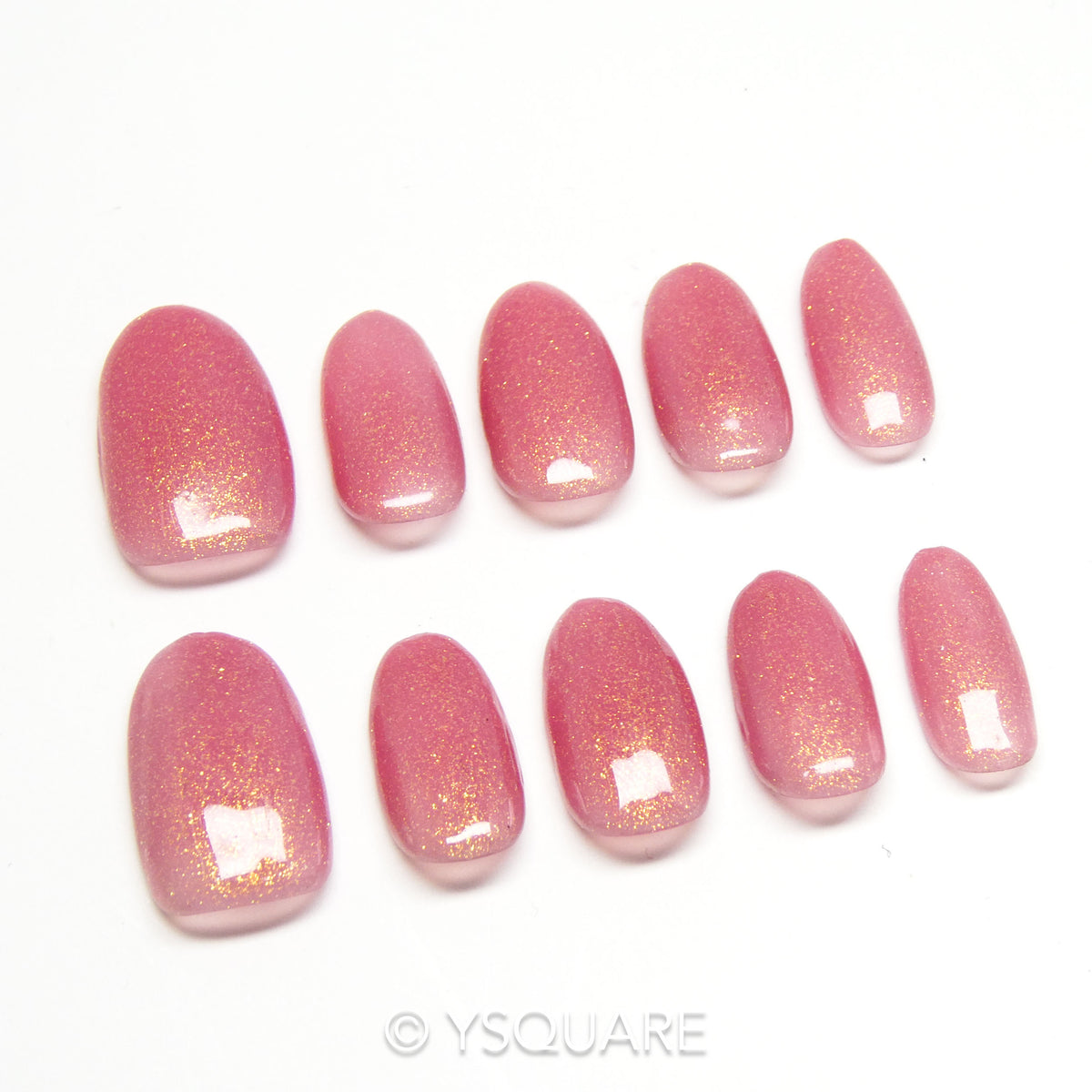< Charisma > Y.Square Faux Ongles Fait Main Réutilisables