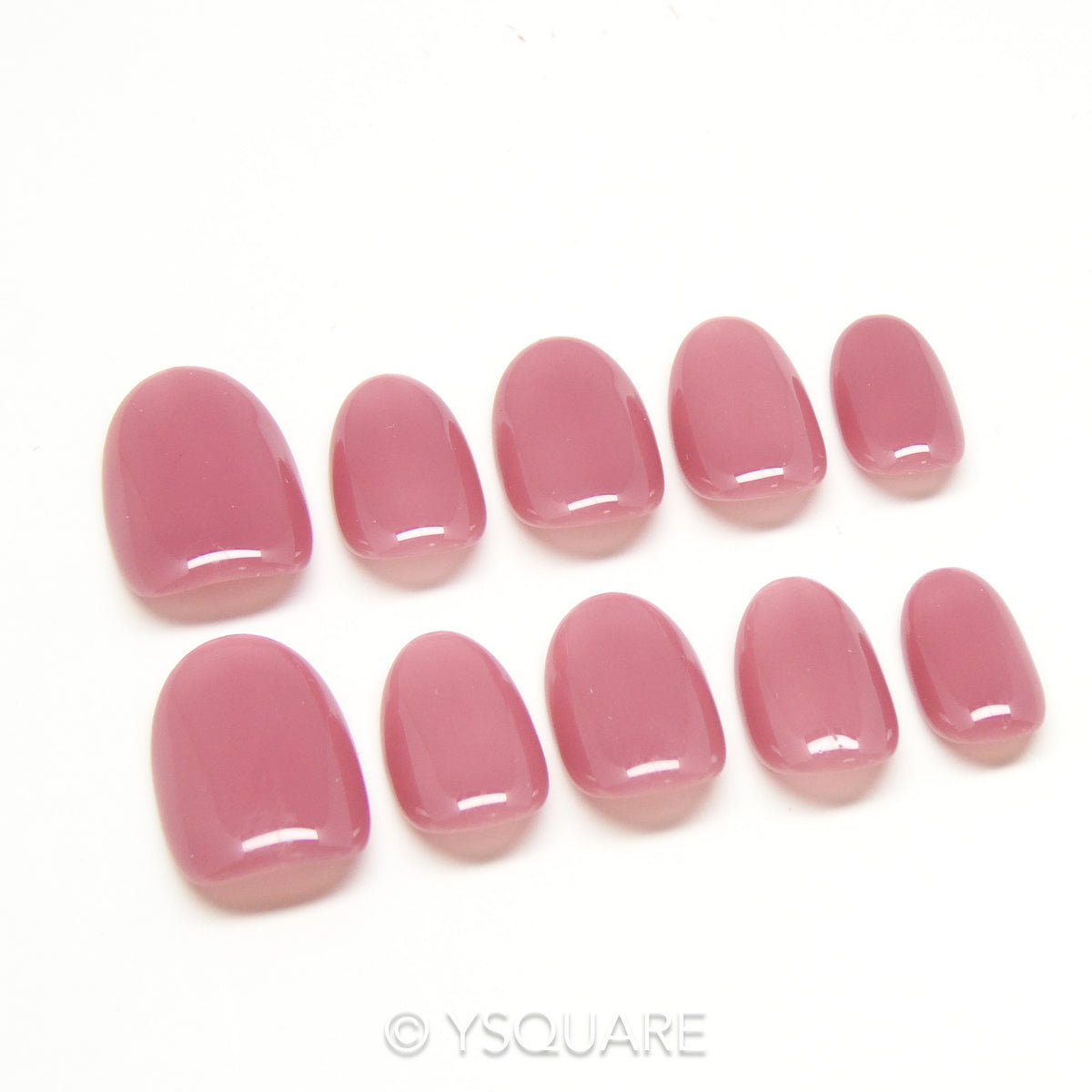 < Wild Orchid > Y.Square Faux Ongles Fait Main Réutilisables