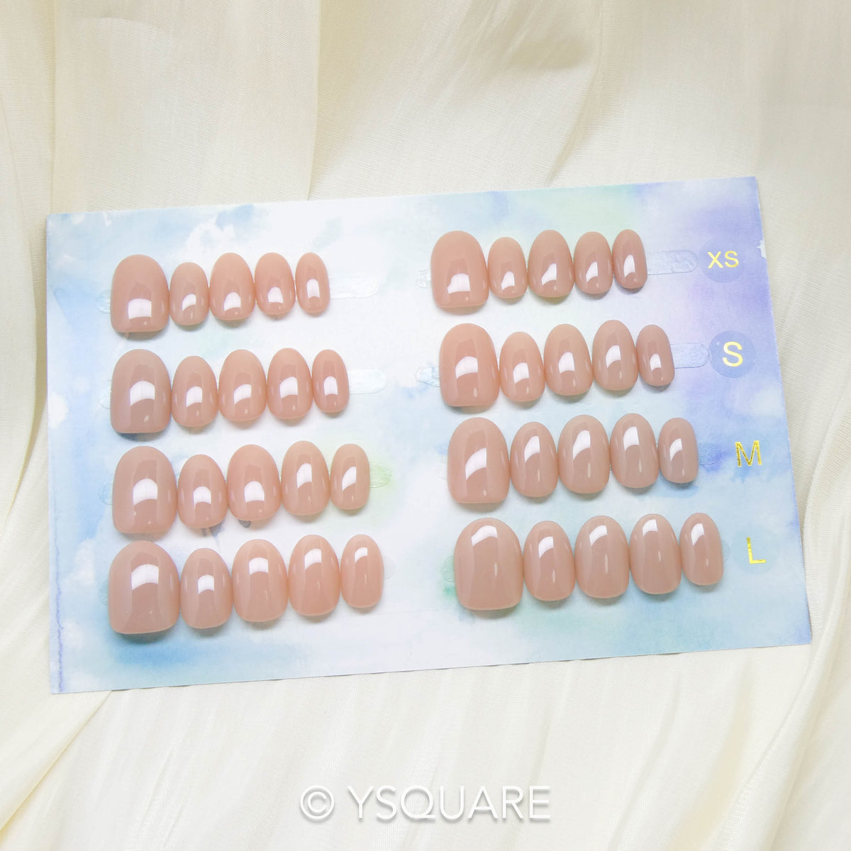 Discovery Kit – 40 Handmade Press-On Nails (4 Sizes) – Bois de Rose