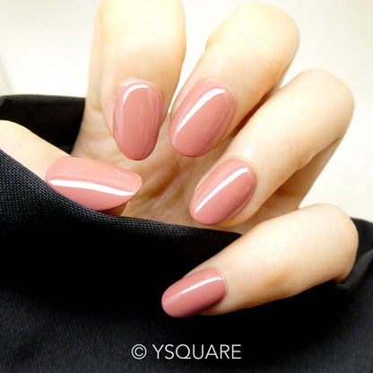 < Cannelle  >  Y.Square Faux Ongles Fait Main Réutilisables / Handmade Press On Nails 