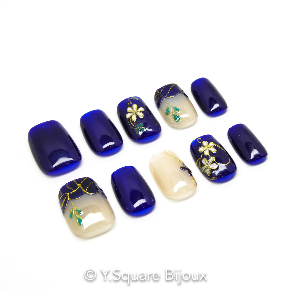 < Cloisonné Bleu >