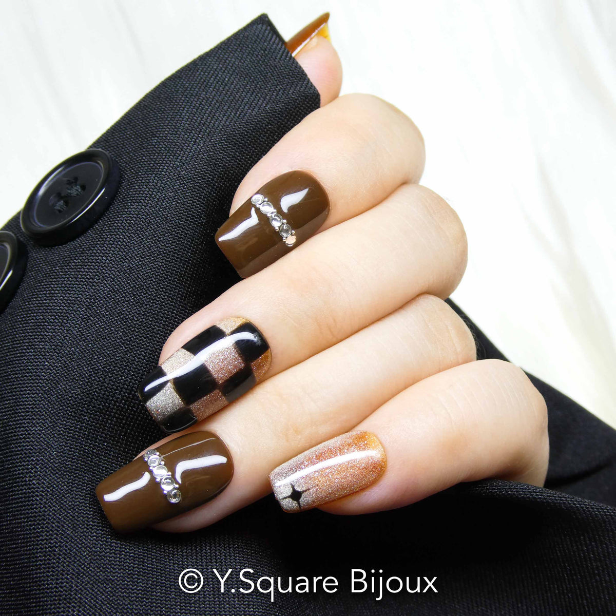 Dernière chance– Taille XS -30 % – Y.Square Faux ongles