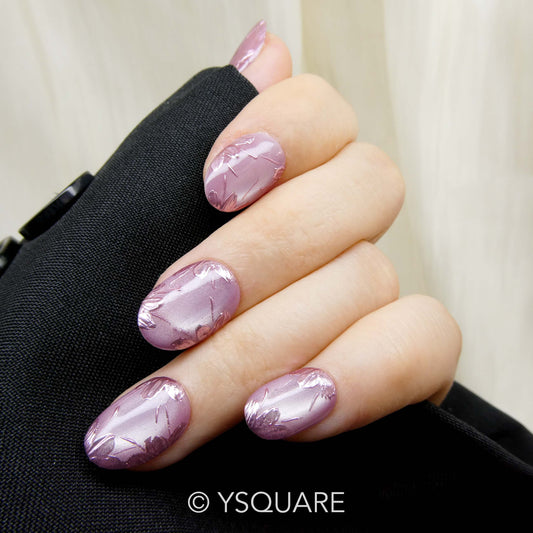 < Glycine  > Y.Square Faux Ongles Fait Main Réutilisables