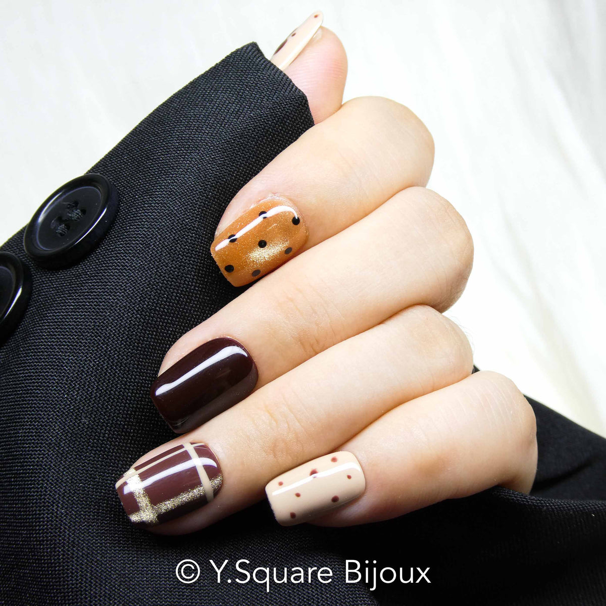 Dernière chance– Taille XS -30 % – Y.Square Faux ongles
