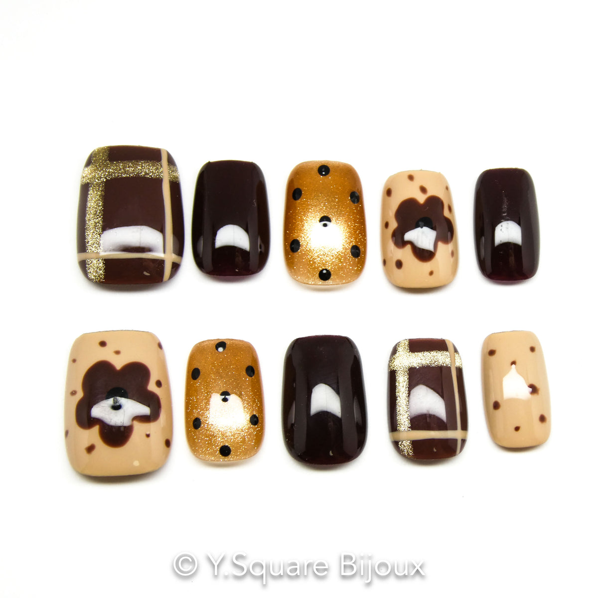 Dernière chance– Taille XS -30 % – Y.Square Faux ongles