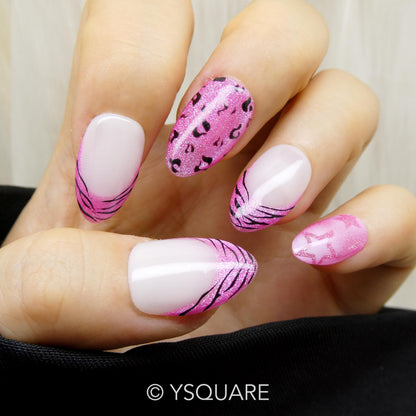 < Pink léopard >