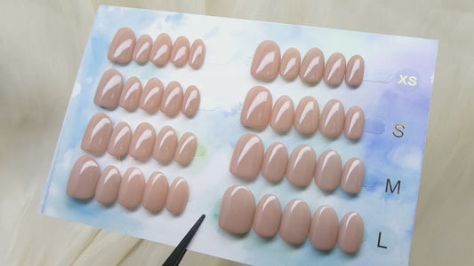 Discovery Kit – 40 Handmade Press-On Nails (4 Sizes) – Bois de Rose
